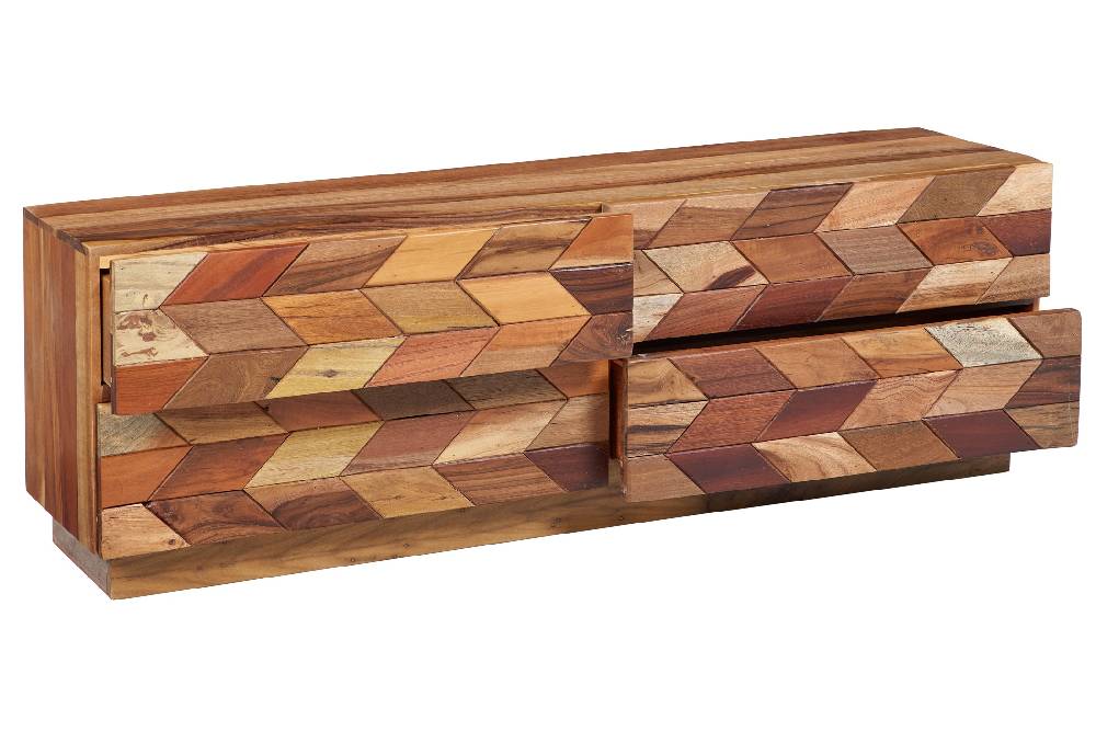 Novità Home Cubic - Porta Tv 4 Cassetti