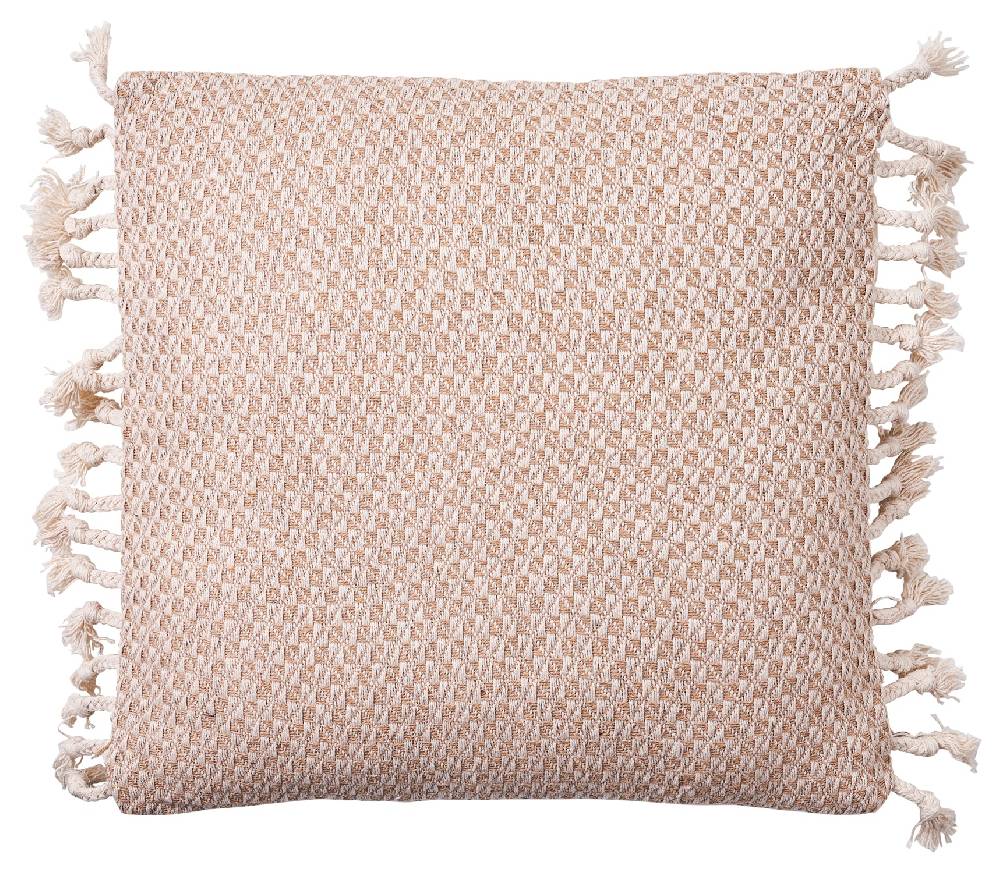 Novità Home Cuscino jaquard 50x50 con frange