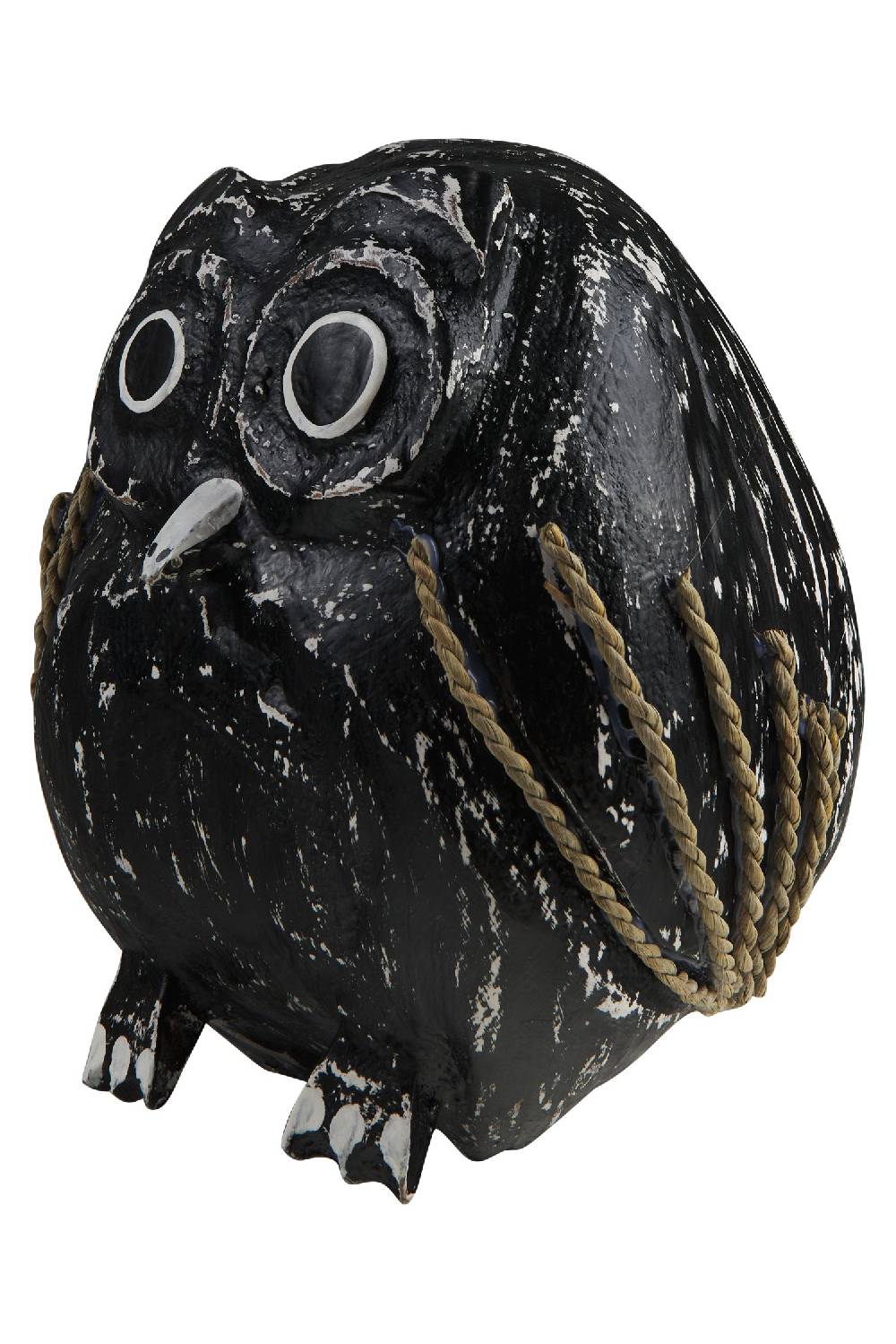 Novità Home Decor - Civetta Cocco Nera