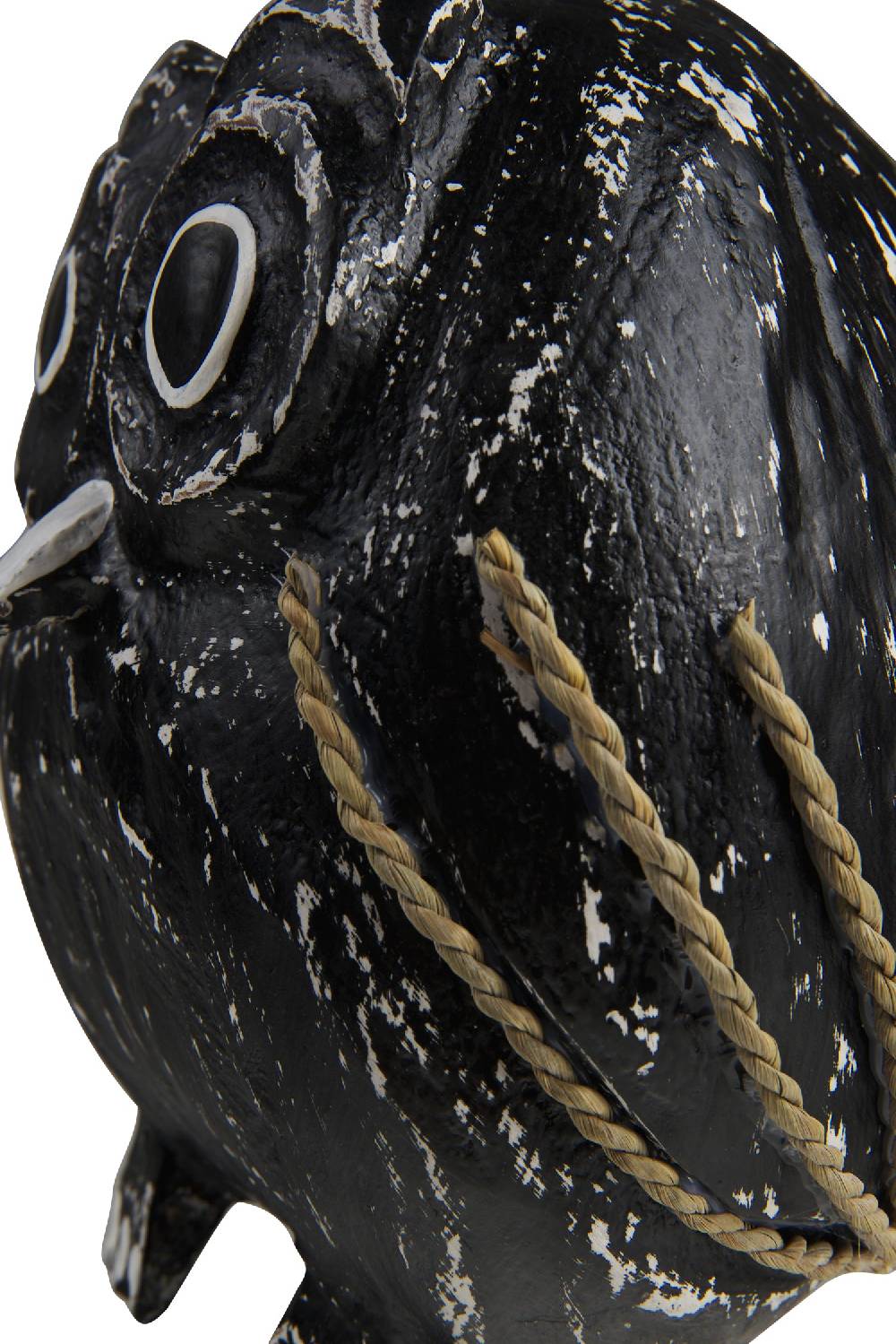 Novità Home Decor - Civetta Cocco Nera