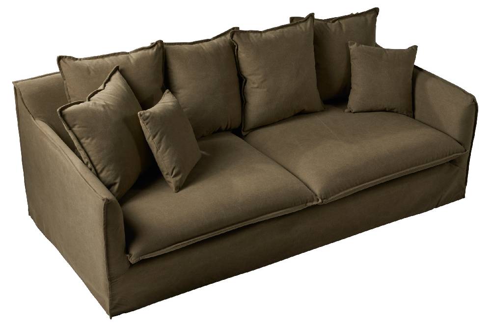 Novità Home Divano - Craig Verde Bosco Stone Wash