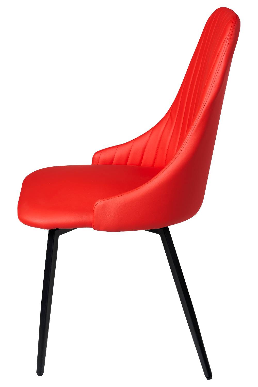 Novità Home Elvis - Sedia In Pu Rossa