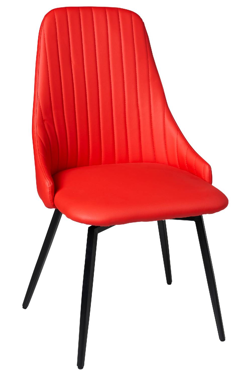 Novità Home Elvis - sedia in pu rossa