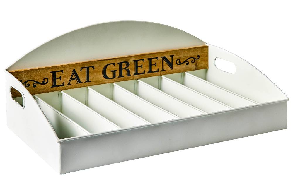 Novità Home Friendly - Separatore Eat Green Bianco