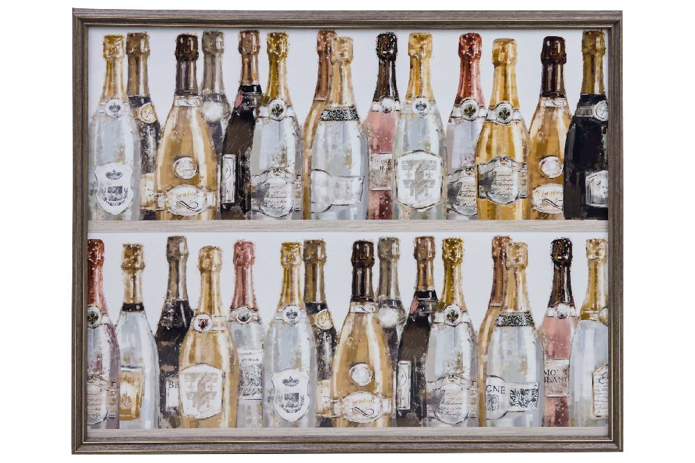 Novità Home Gallery - Tela Dipinta Champagne