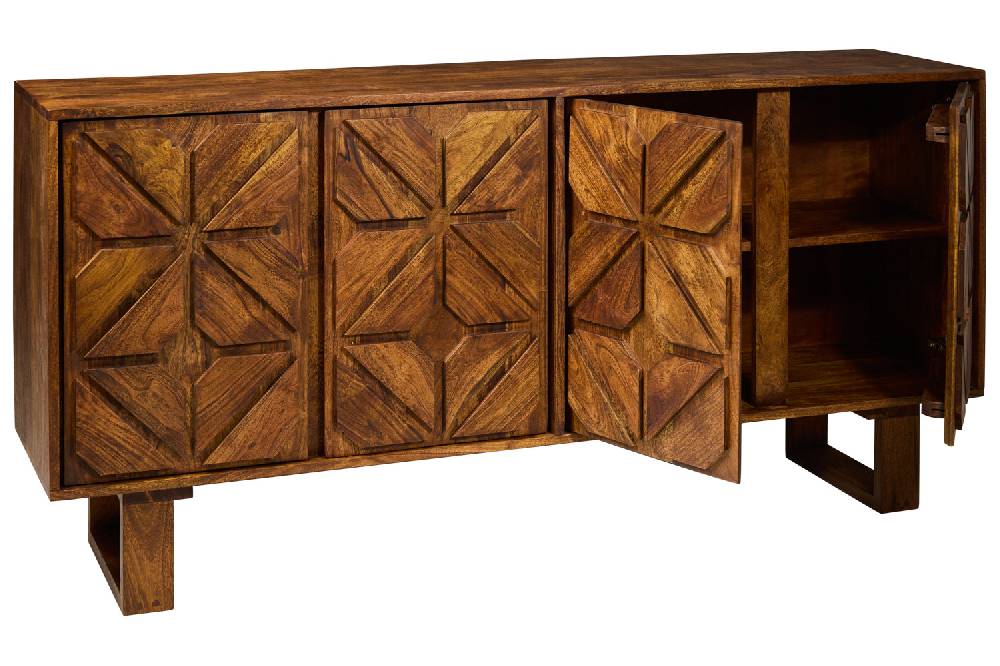 Novità Home Geometric - Credenza 4 Sportelli