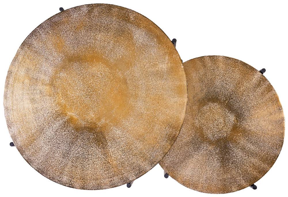 Novità Home Golden - Tavolini Set 1/2