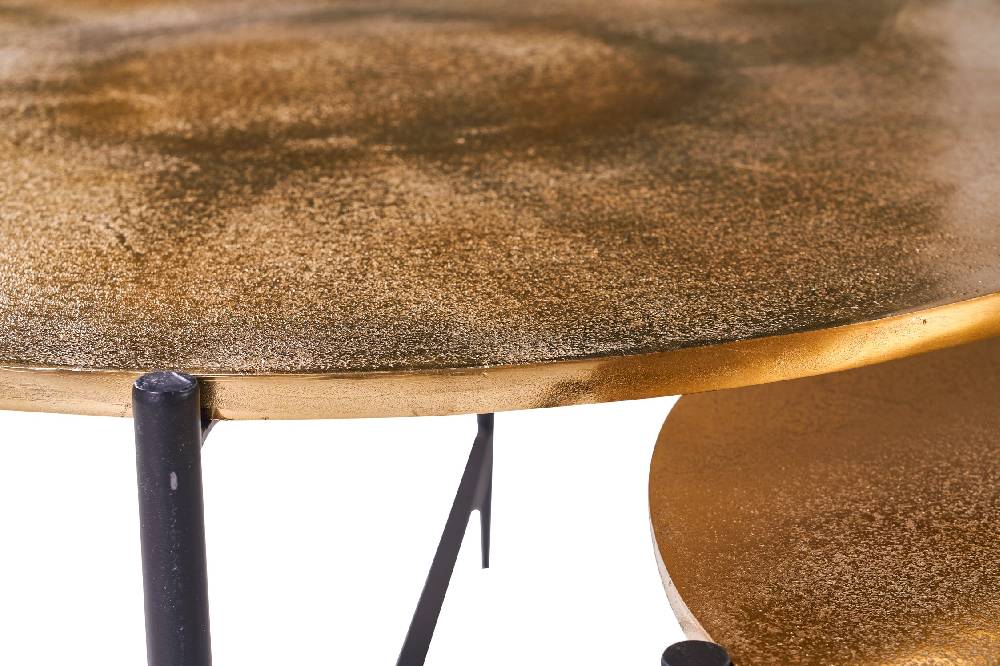 Novità Home Golden - Tavolini Set 1/2