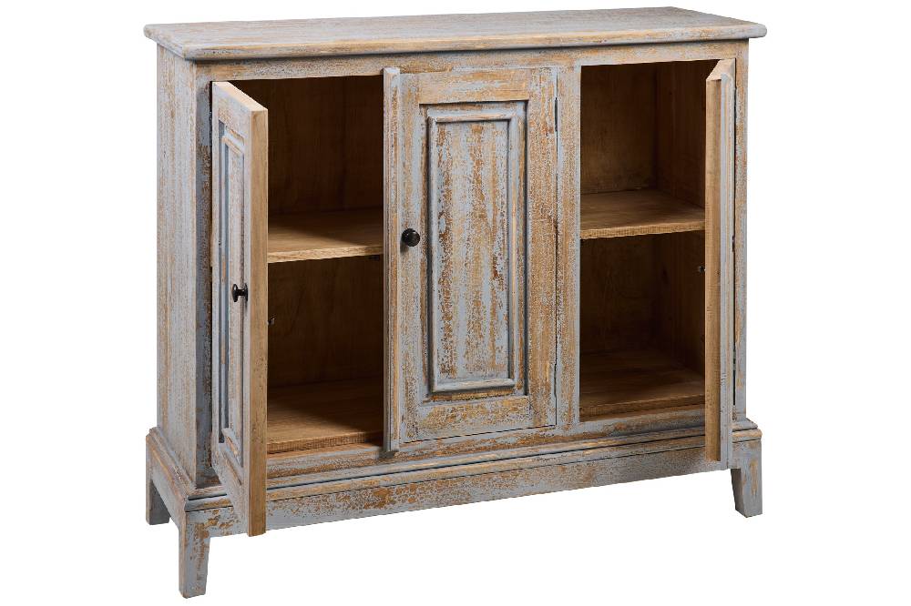 Novità Home Heloise - Buffet 3 Porte Grey Vintage