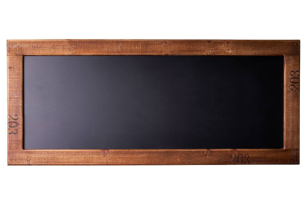 Novità Home Irma - Lavagna Da Parete In Legno 130