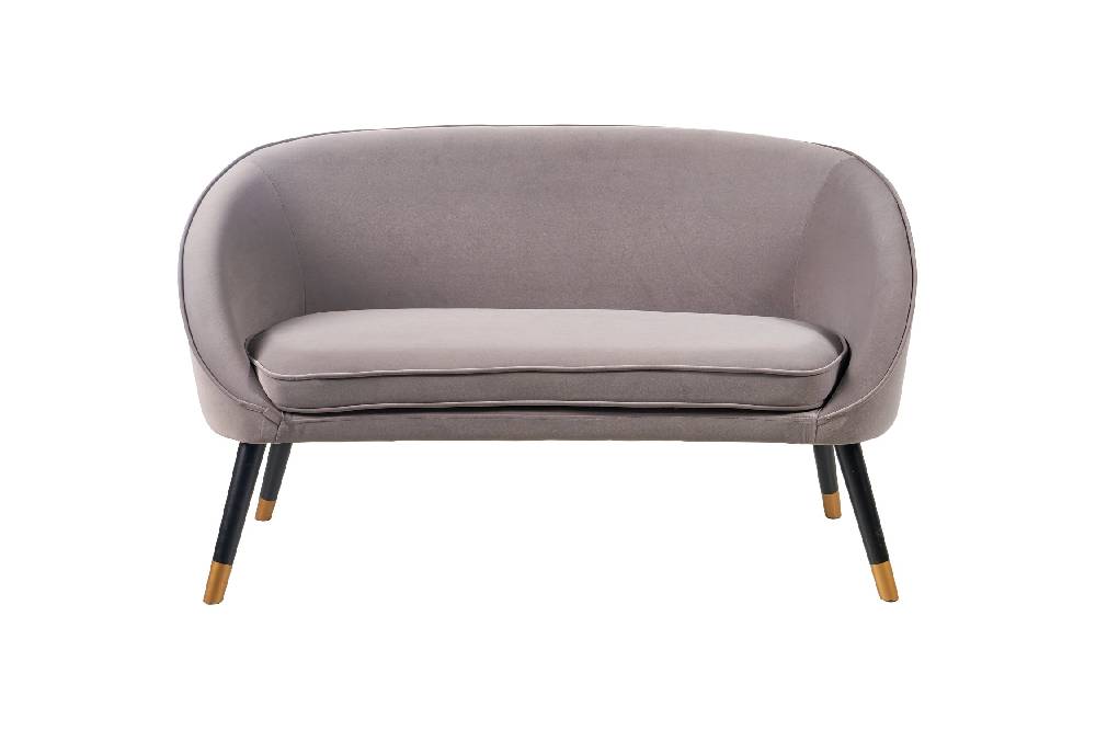 Novità Home Isadora - Divanetto 2 Posti Grigio