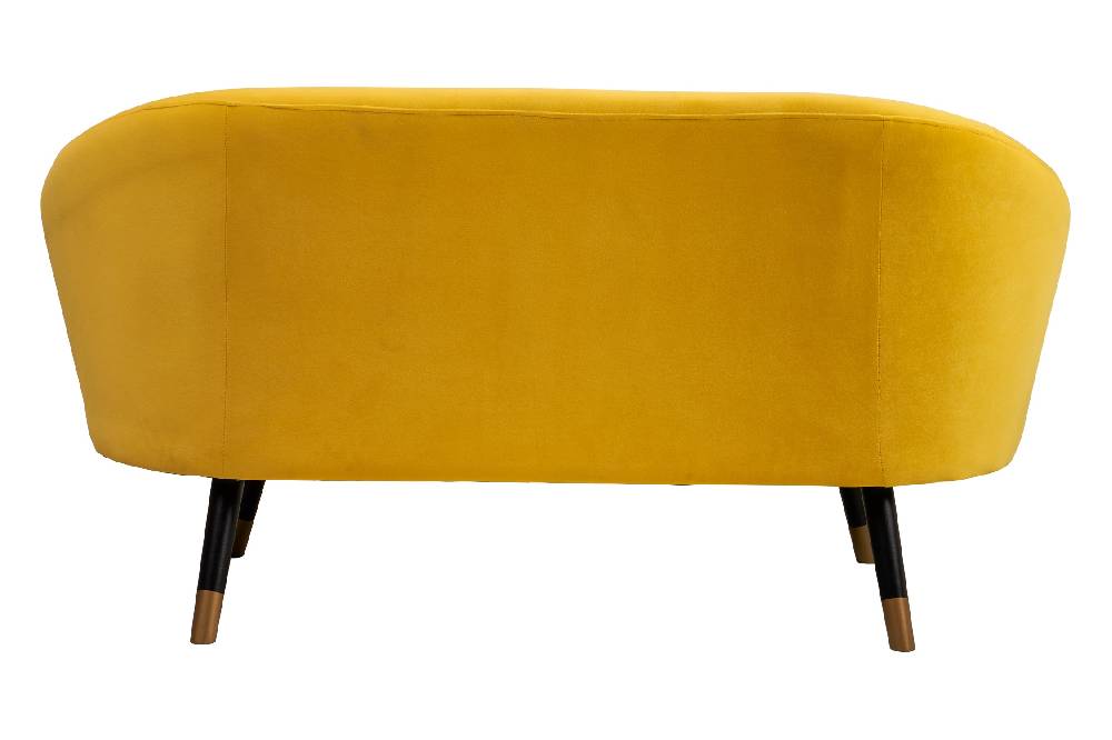 Novità Home Isadora - Divano Due Posti Giallo