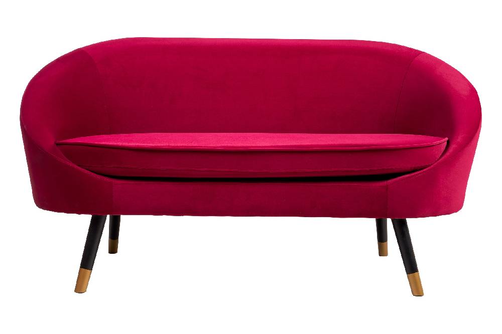 Novità Home Isadora - Divano Due Posti Rosso