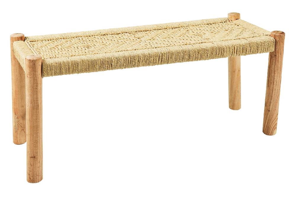 Novità Home Jambe - Panca Corda Color Naturale