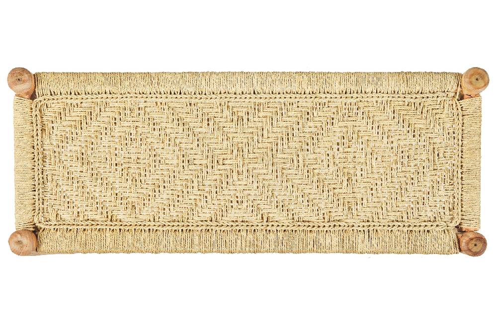 Novità Home Jambe - Panca Corda Color Naturale