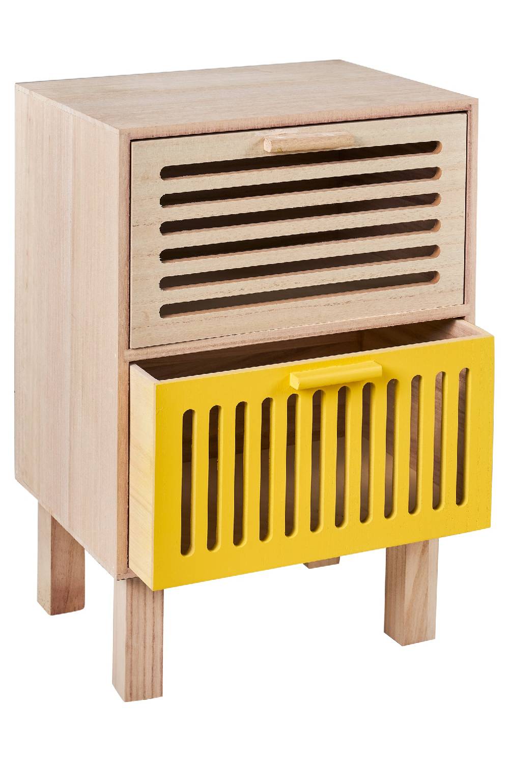 Novità Home Jordan - Comodino 2 Cassetti