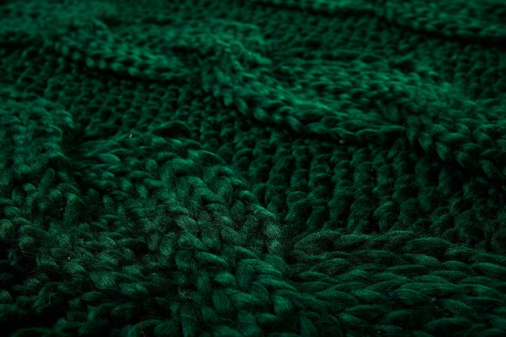 Novità Home Knitting - Blanket Braid Verde