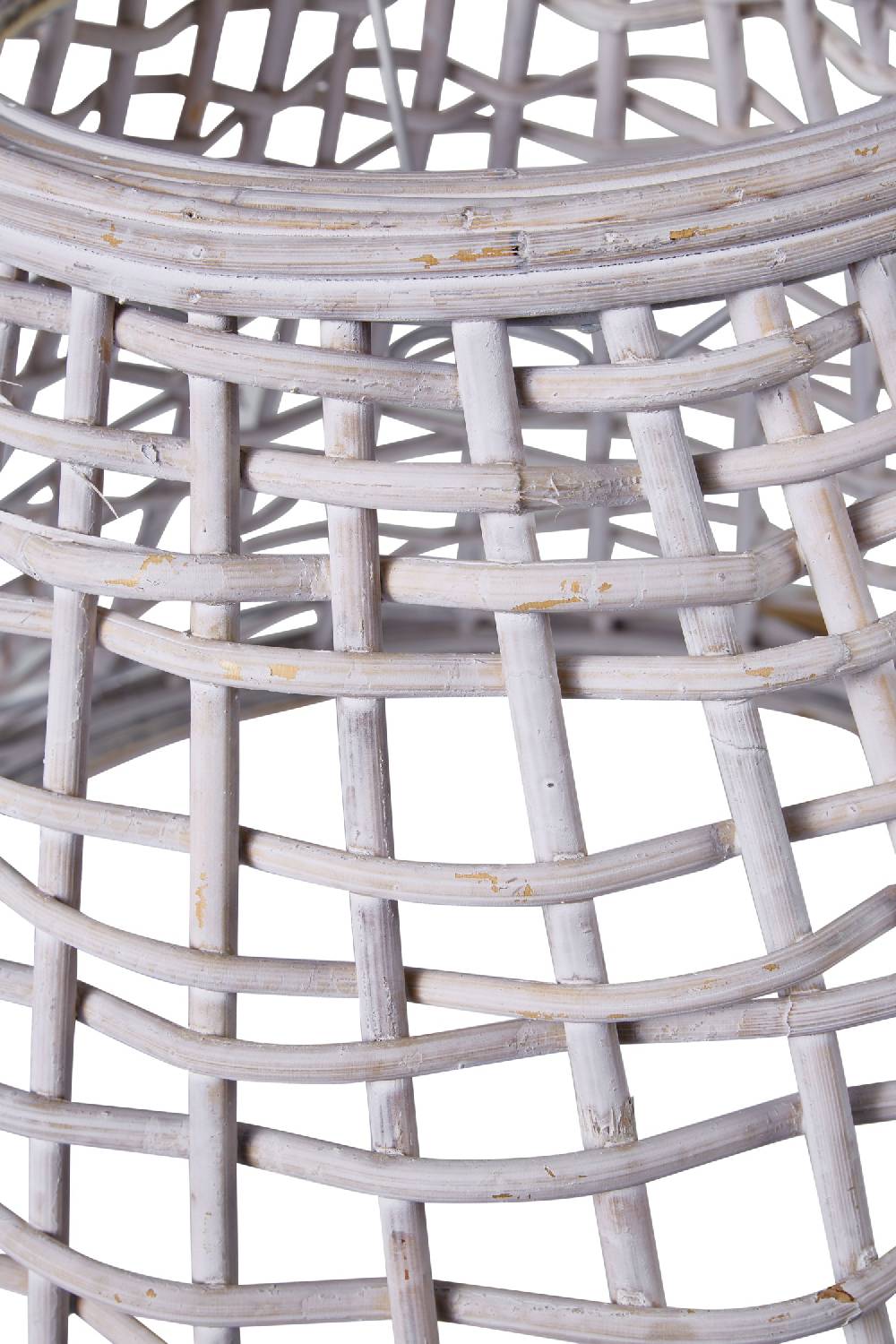 Novità Home Lampadario - Canestro Bianco Grande