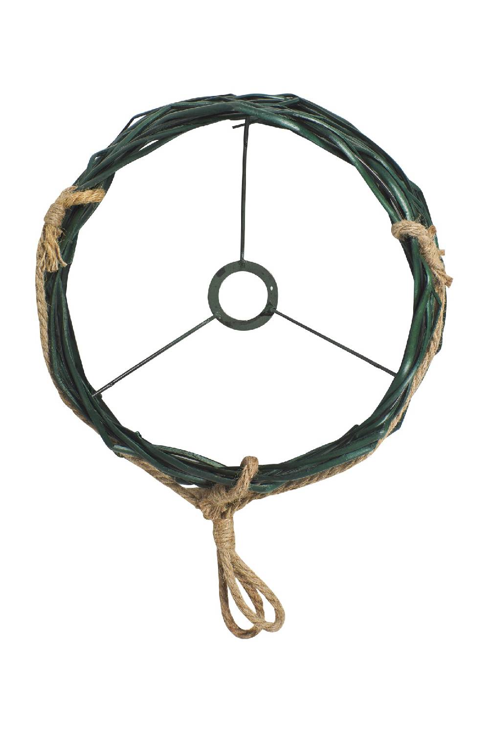 Novità Home Lampadario Cesta Rattan Verde