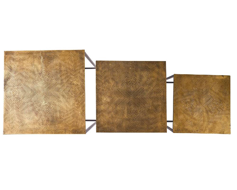 Novità Home Line - Tavolini Quadrati Set 1/3