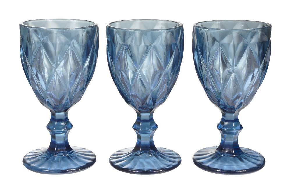 Novità Home Louis - Calice Vino In Vetro Blue