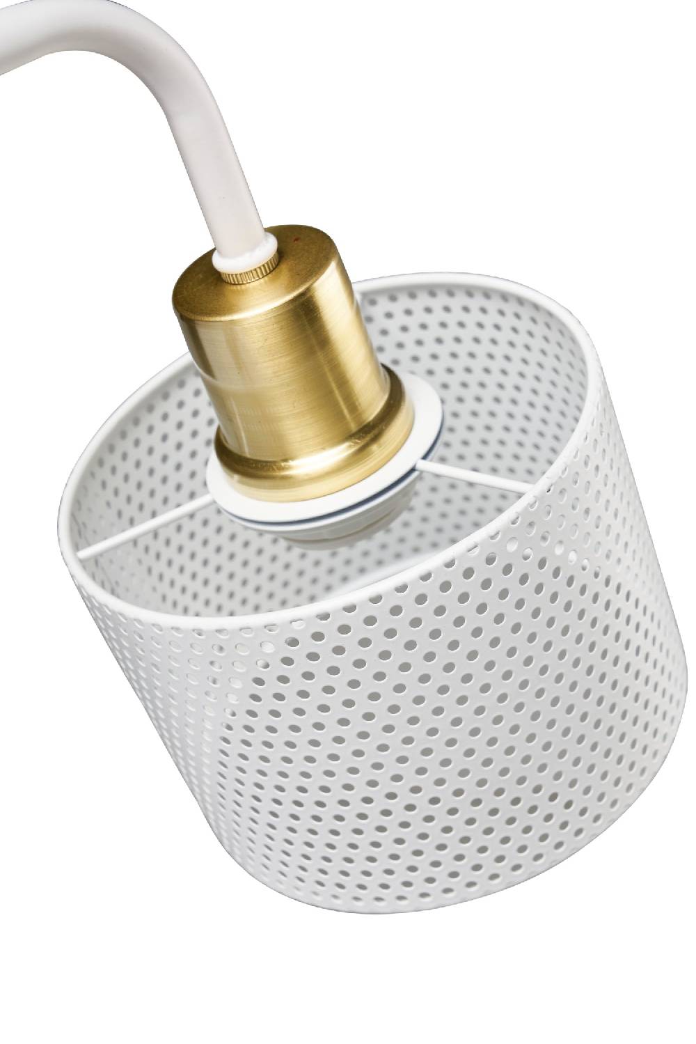 Novità Home Maggie - Abat Jour Metallo Bianca