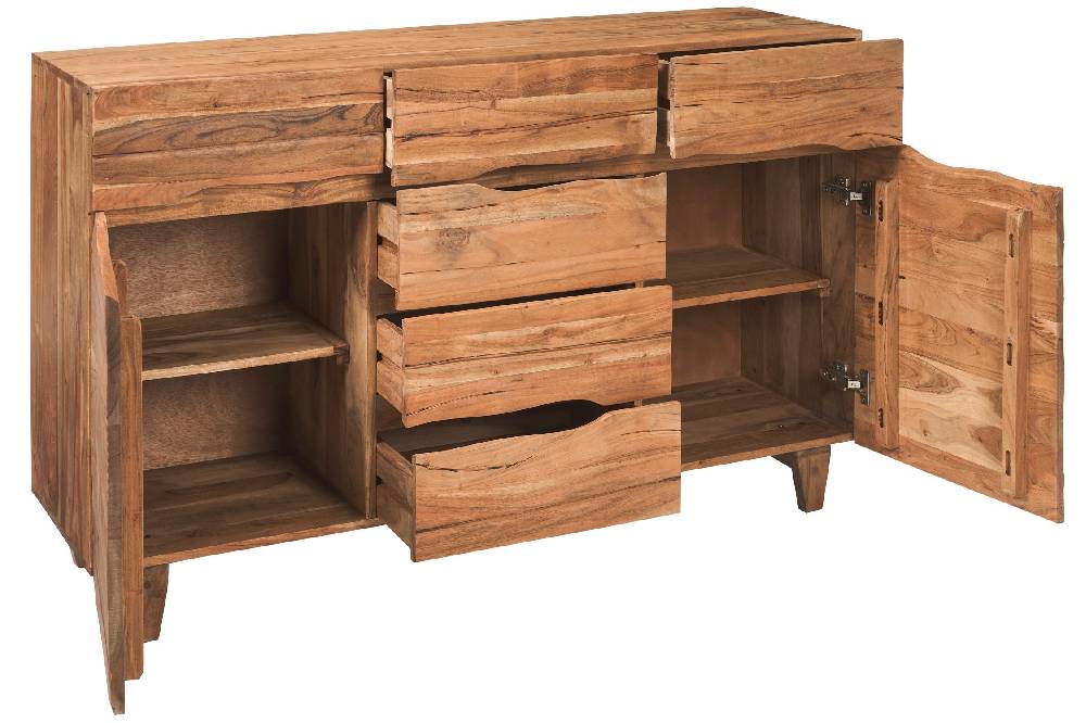Novità Home Maui - Credenza 2 Sportelli 6 Cassetti