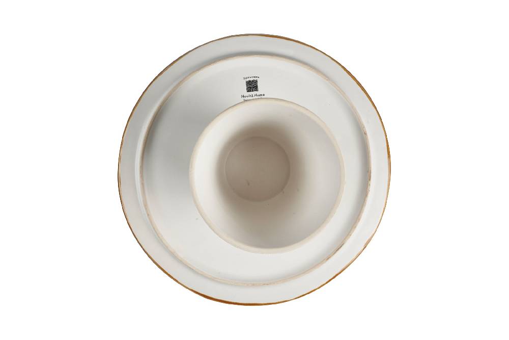 Novità Home Mediterraneo - Alzatina In Gres Bianca