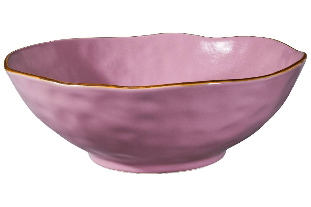 Novità Home Mediterraneo - Insalatiera Grande Rosa