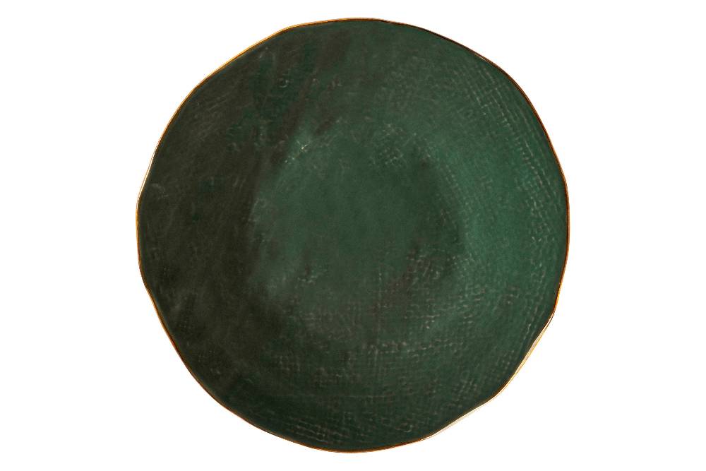 Novità Home Mediterraneo - piatto dessert verde