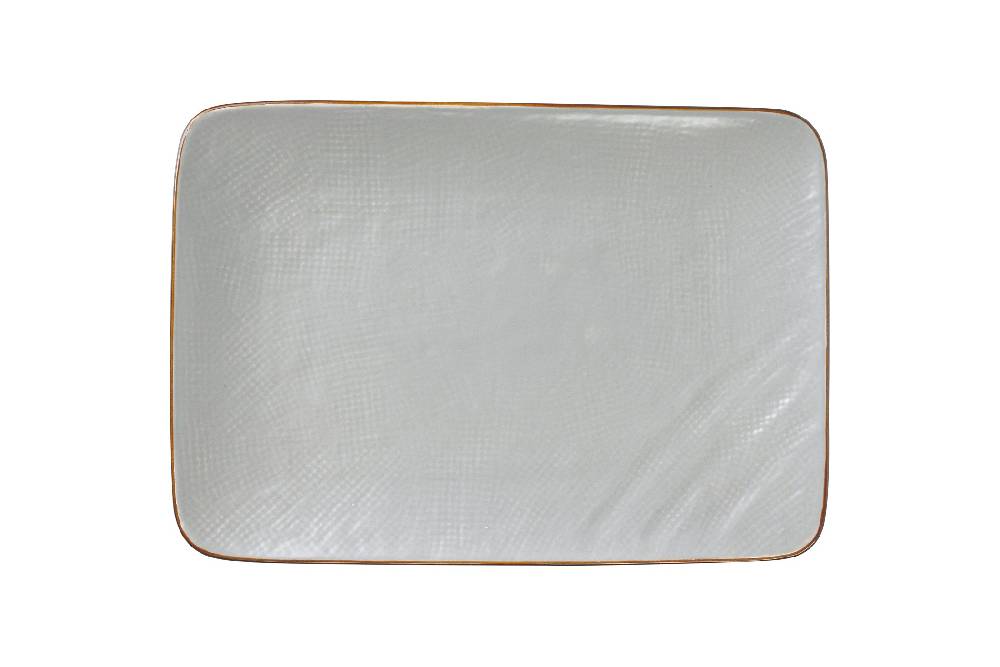 Novità Home Mediterraneo - piatto rettangolare fango