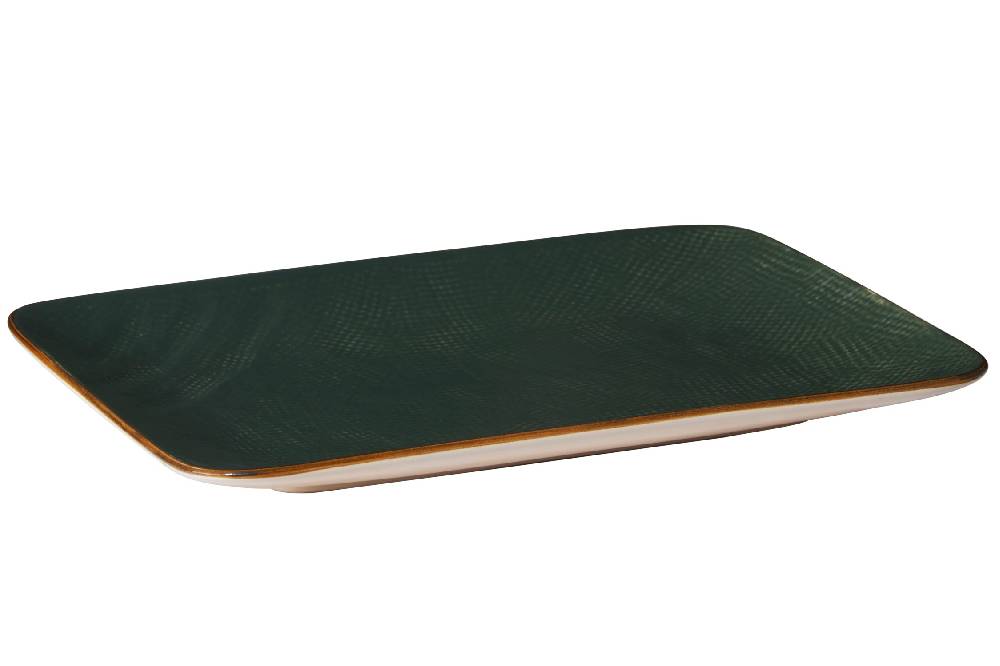 Novità Home Mediterraneo - Piatto Rettangolare Verde