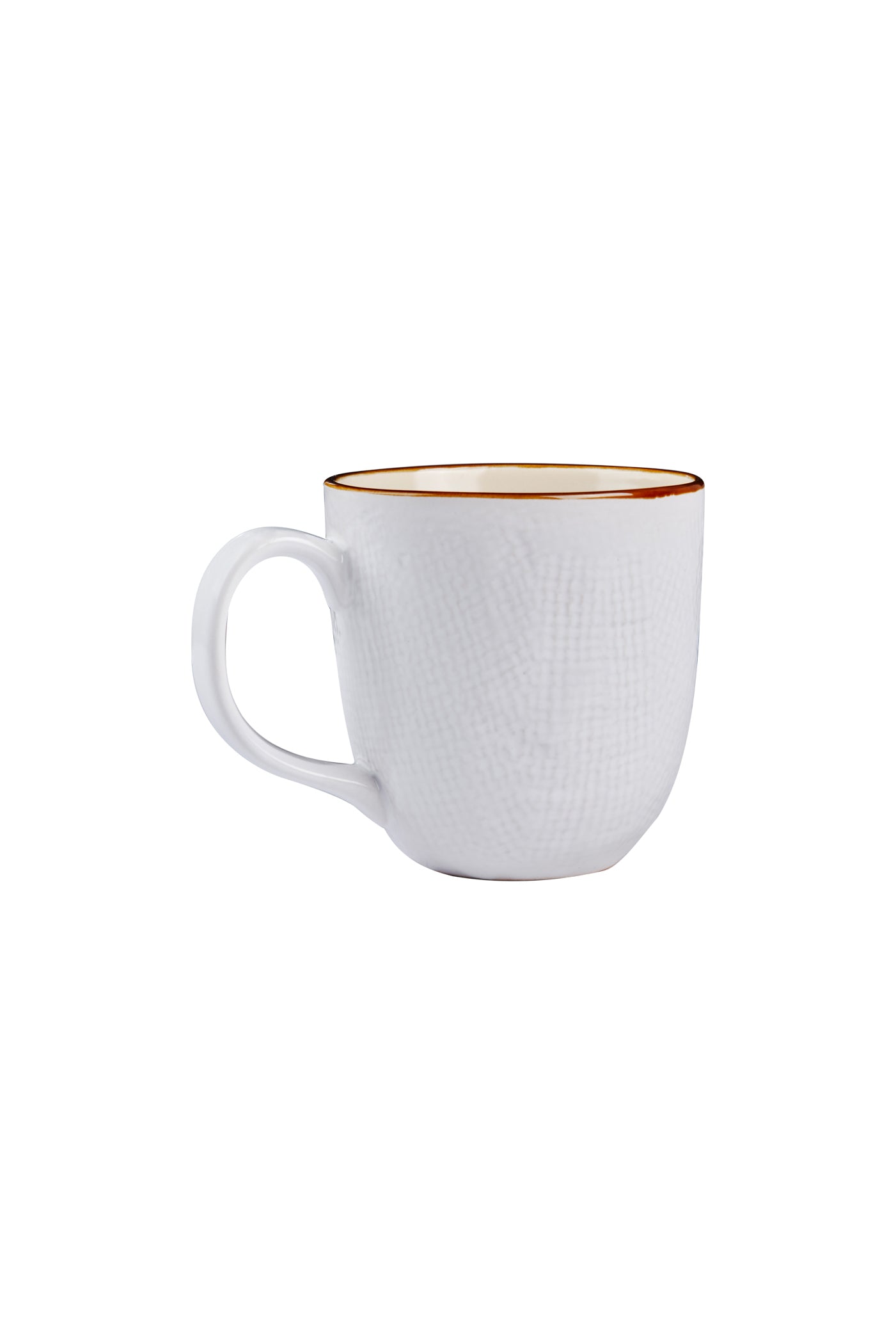 Novità Home Mediterraneo - Tazza Orzo in Gres Bianco