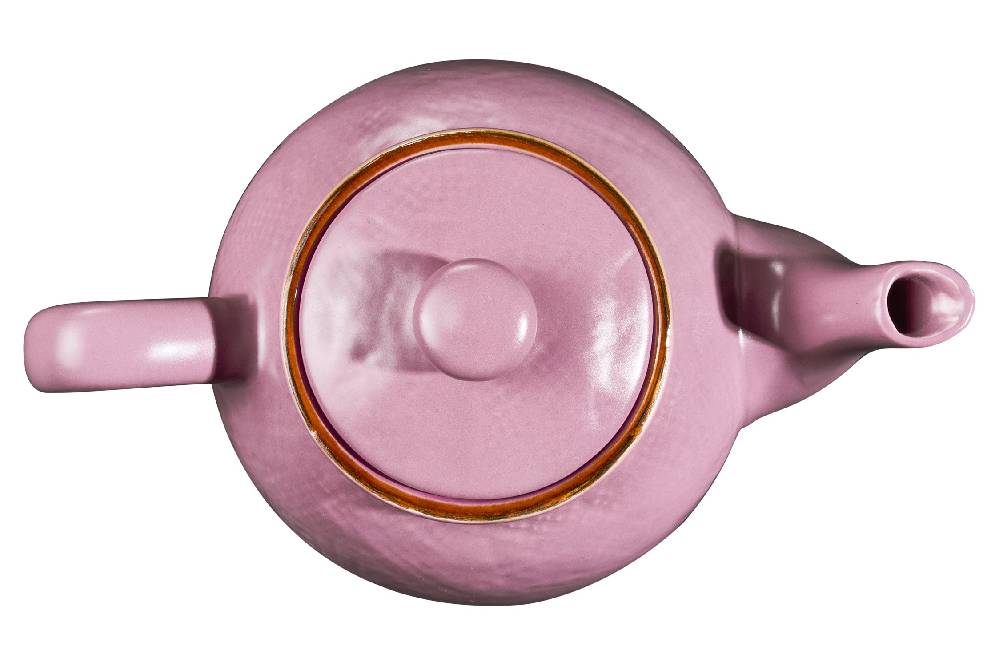 Novità Home Mediterraneo - Teiera In Gres Rosa
