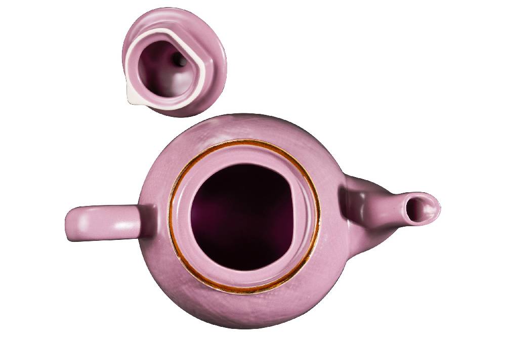 Novità Home Mediterraneo - Teiera In Gres Rosa