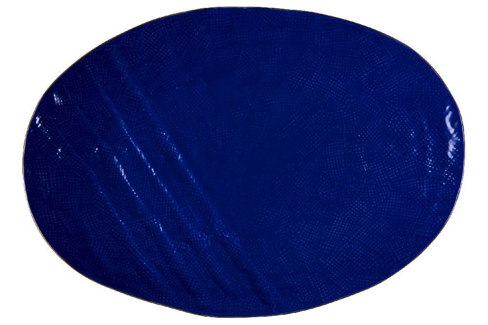 Novità Home Mediterraneo - Vassoio Grande Ovale Blu