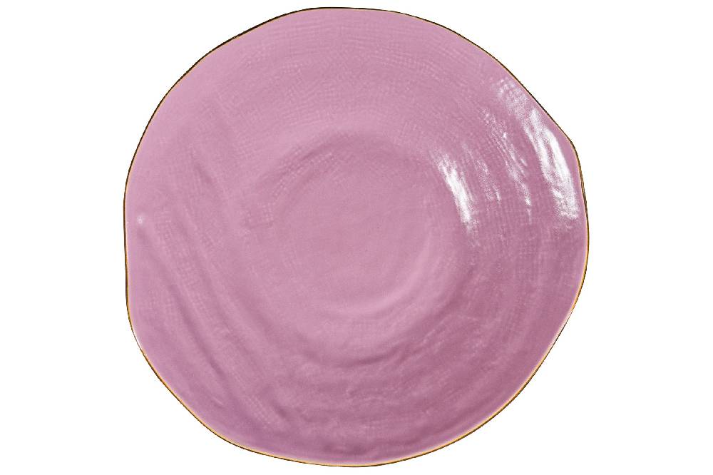 Novità Home Mediterrano - Piatto Piano Rosa