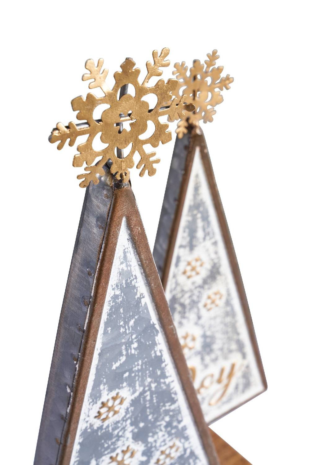 Novità Home Merry - Set 1/2 Alberi Peace And Joy