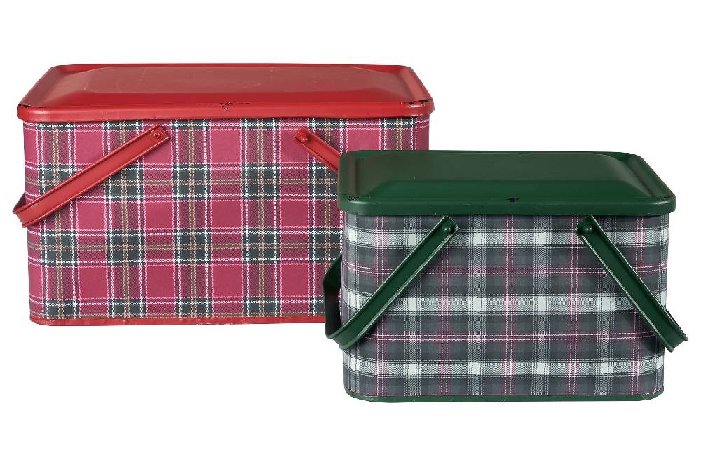 Novità Home Merry - Set 2 Scatole Da Picnic