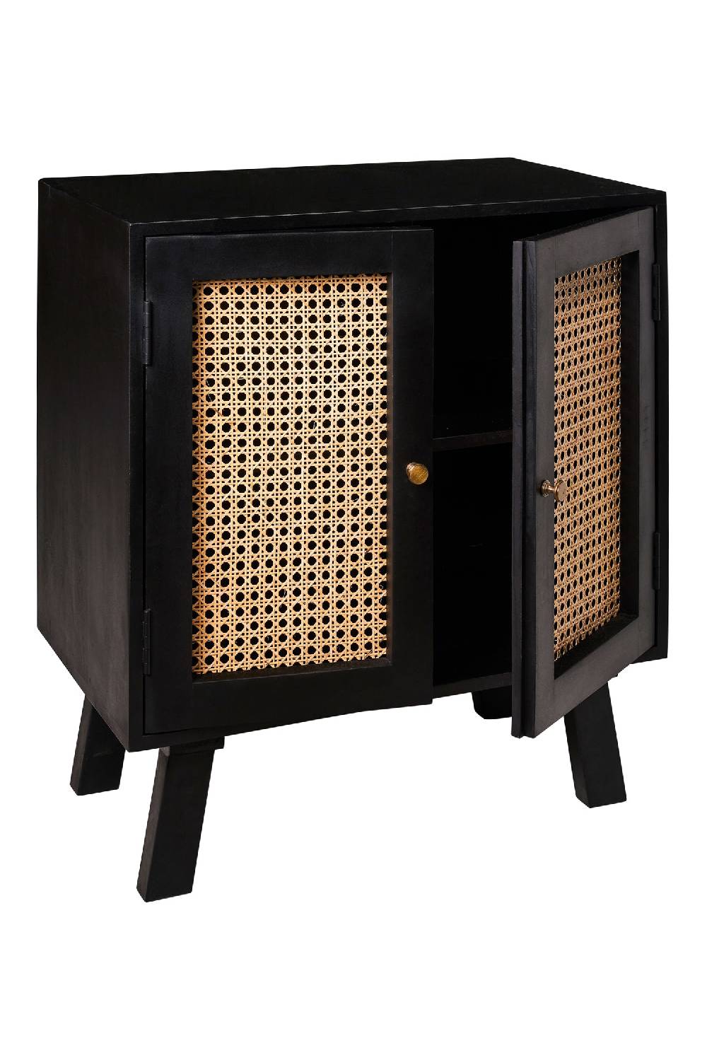 Novità Home Mozart - Mobiletto 2 Ante Black