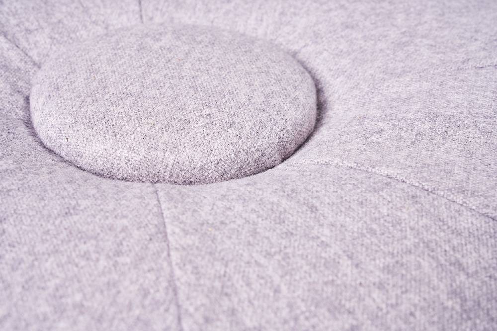 Novità Home Oberon - Pouf Bicolore Grey