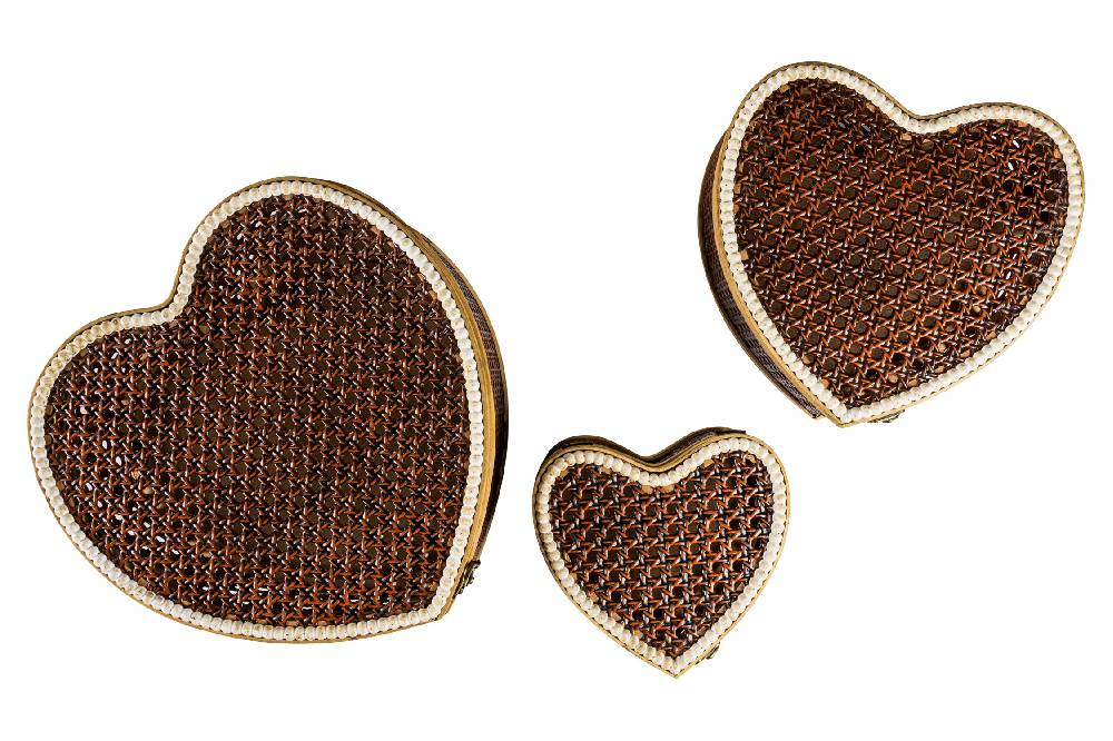 Novità Home Object - Scatole Forma Cuore Set 1/3