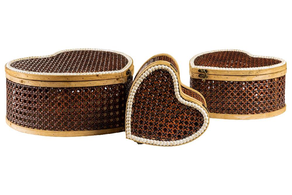 Novità Home Object - Scatole Forma Cuore Set 1/3