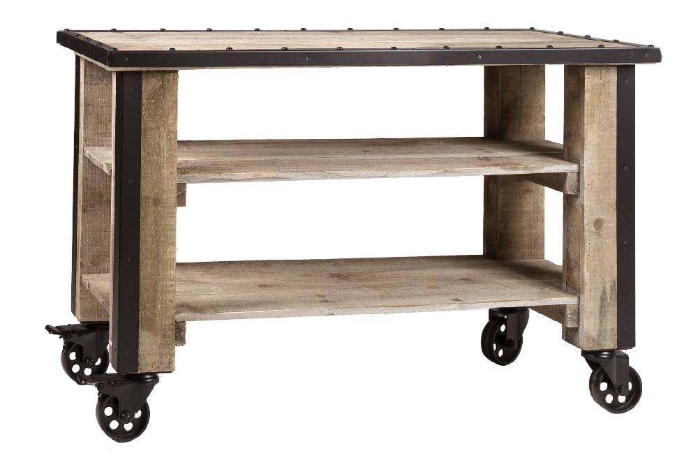 Novità Home On Wheels - Mobile Scaffale 2 Piani