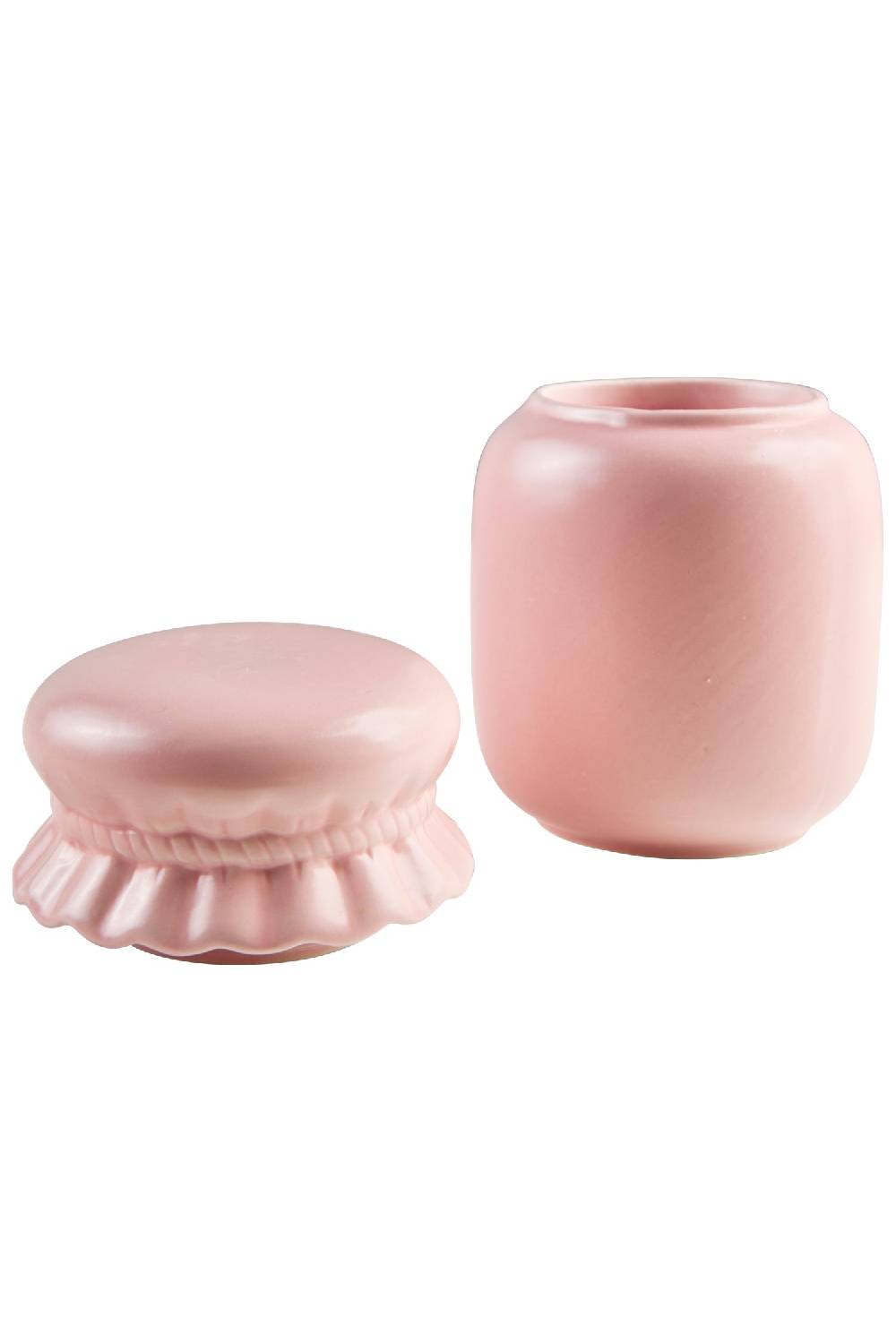 Novità Home Pastello - Barattolo Con Tappo Jam Rosa