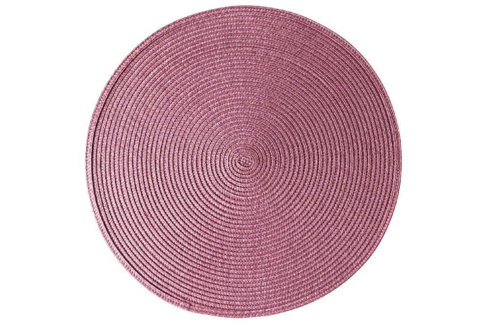 Novità Home Placemate - Treccina Tondo Set 1/4 Rose