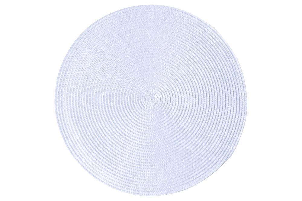 Novità Home Placemate - Treccina Tondo Set 1/4 White