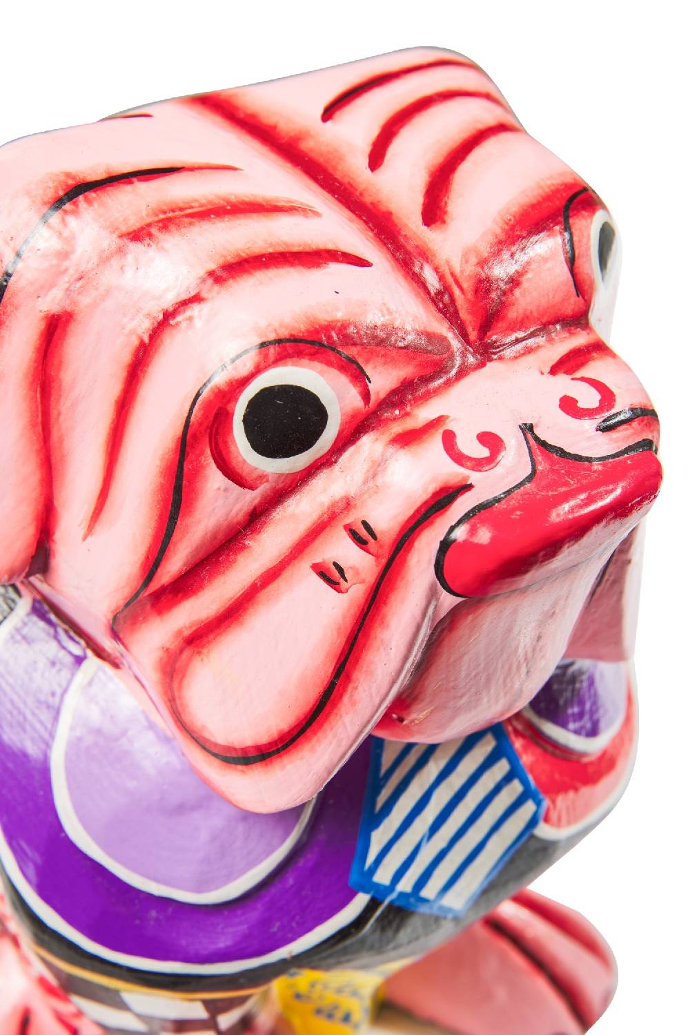 Novità Home Popart -Bulldog Rosa Giallo Nero