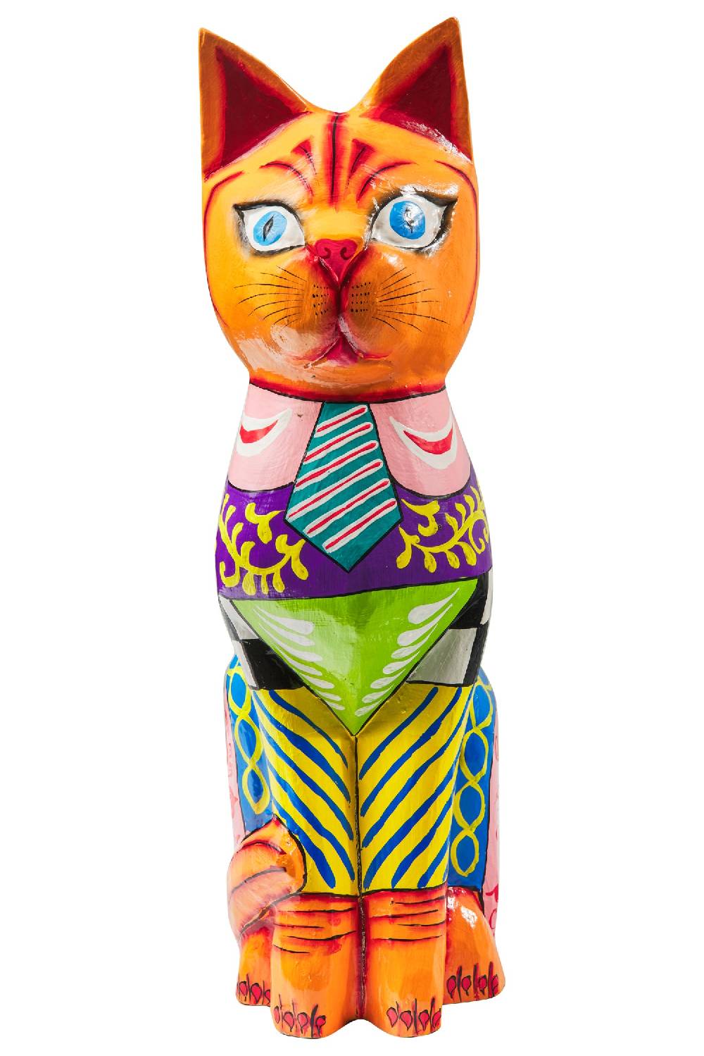 Novità Home Popart - Gattone Arancio