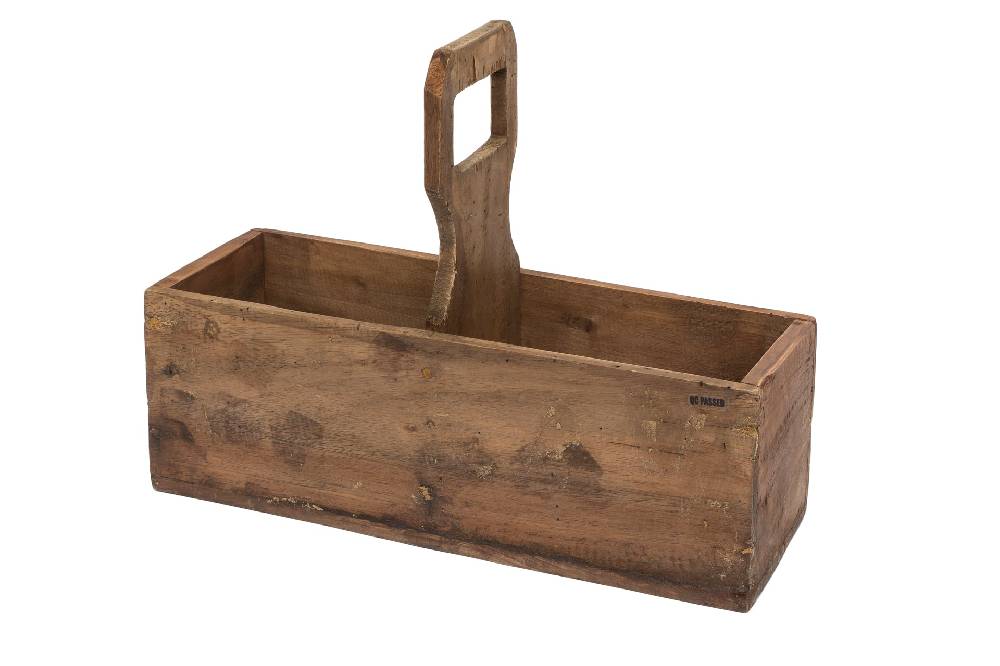 Novità Home Portabottiglie con manico in legno